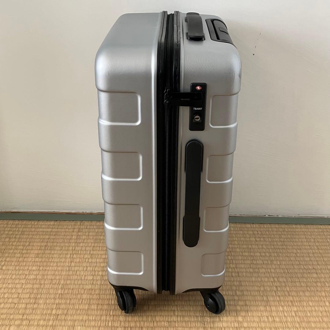 無印良品 ハードキャリーケース(20L) シルバー スーツケース 廃番