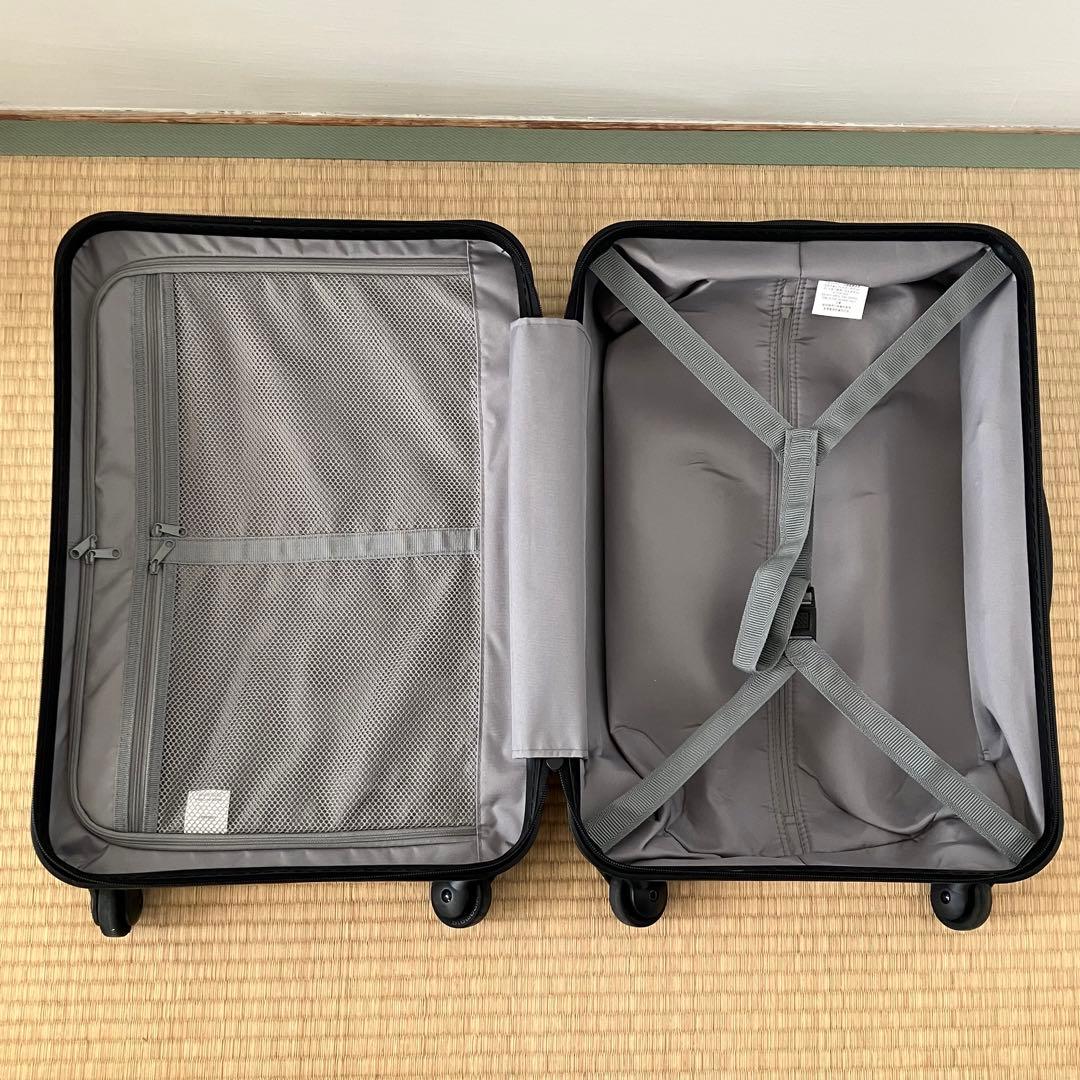 無印良品 ハードキャリーケース(20L) シルバー スーツケース 廃番