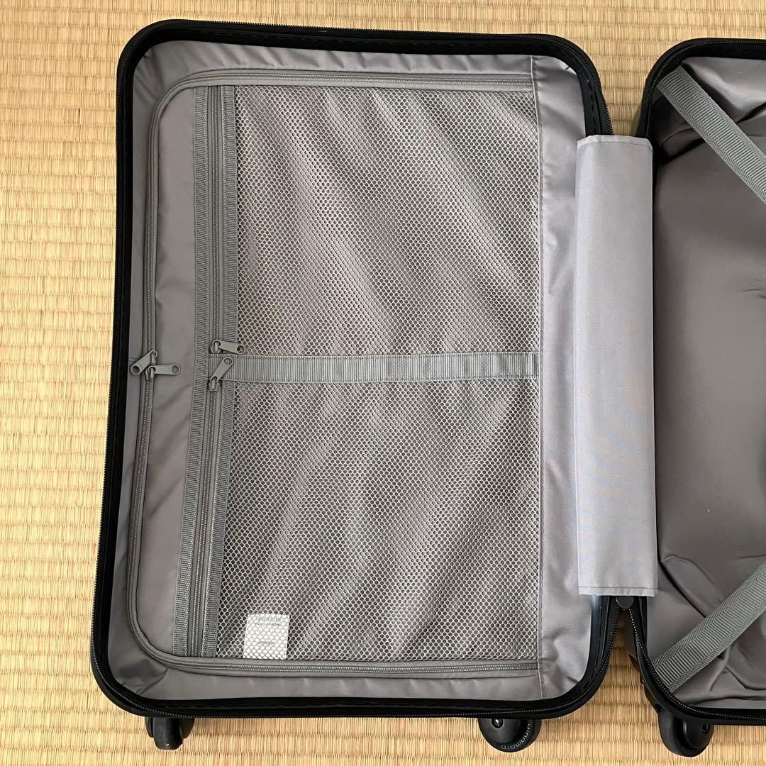 無印良品 ハードキャリーケース(20L) シルバー スーツケース 廃番