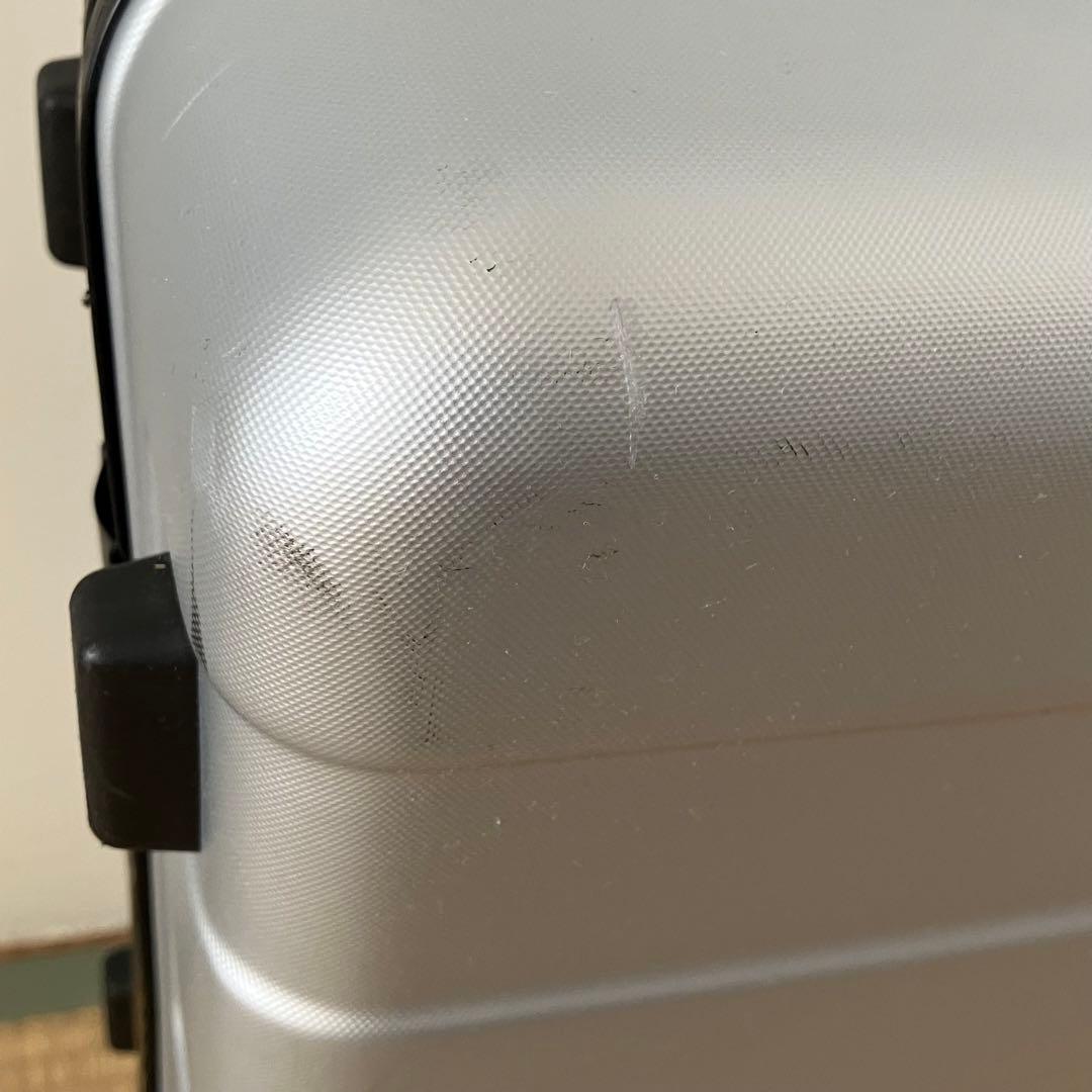 無印良品 ハードキャリーケース(20L) シルバー スーツケース 廃番