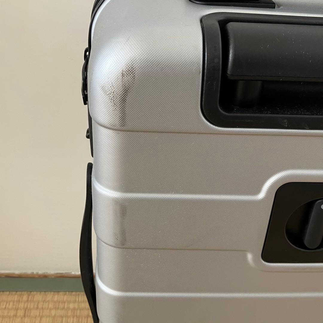 無印良品 ハードキャリーケース(20L) シルバー スーツケース 廃番