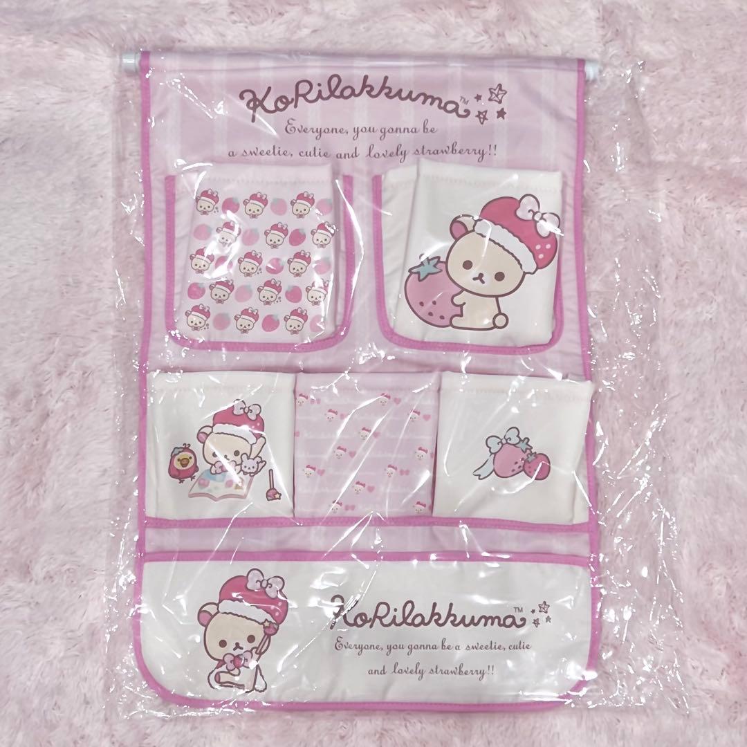 ♡新品♡レア 完売品 コリラックマ 5点 SPINNS いちご ポーチ 壁掛け