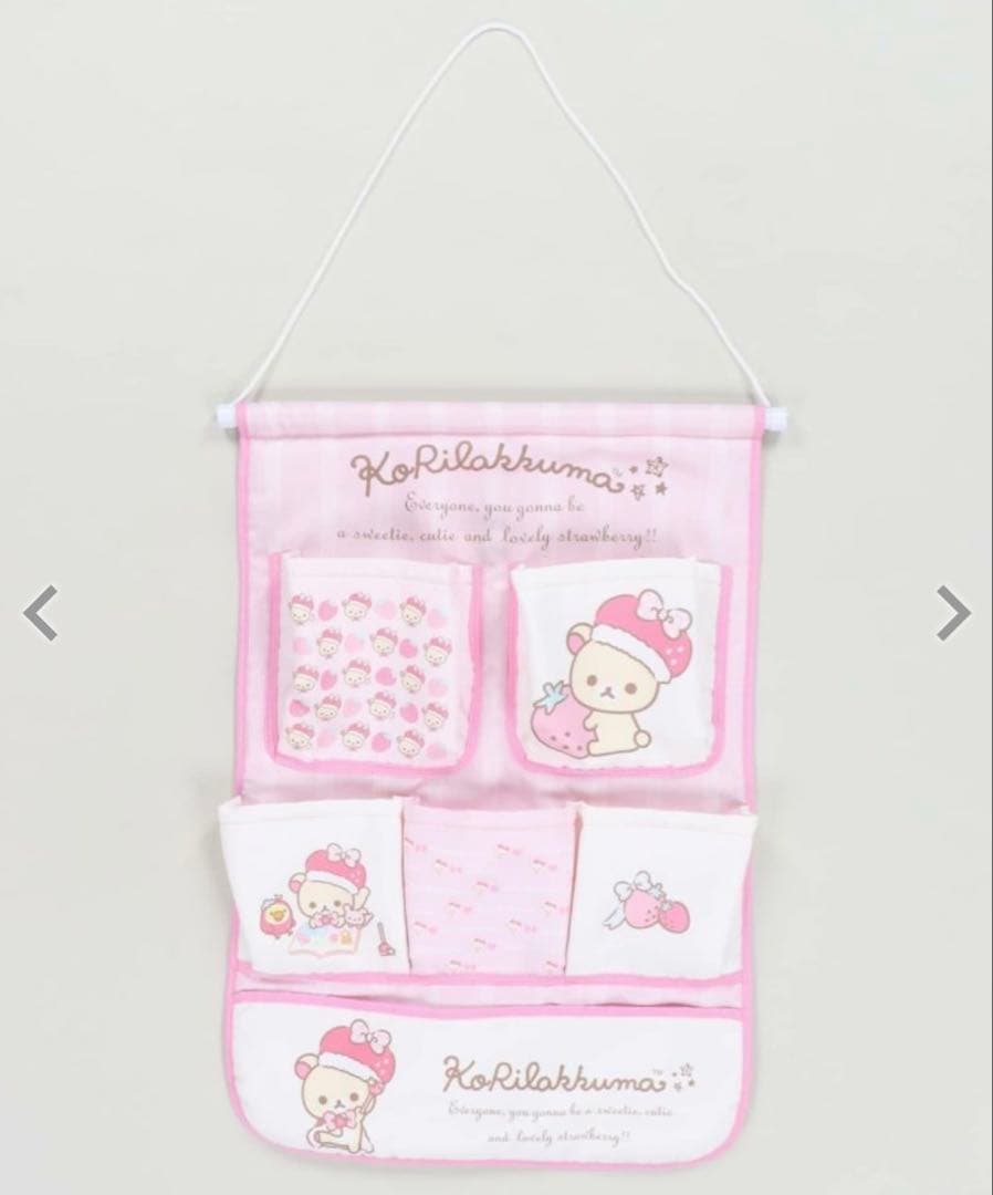 ♡新品♡レア 完売品 コリラックマ 5点 SPINNS いちご ポーチ 壁掛け