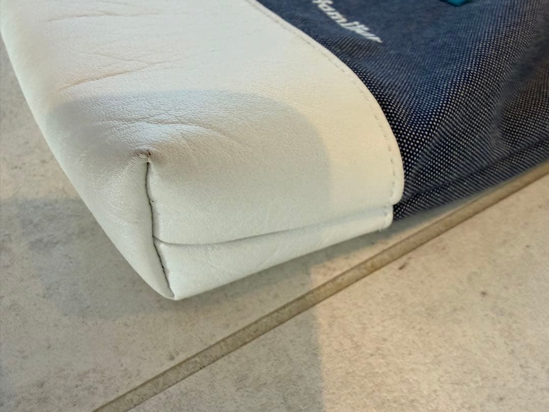 ファミリア×ジブリコラボ　となりのトトロ　木の上のトトロのデニムバッグ