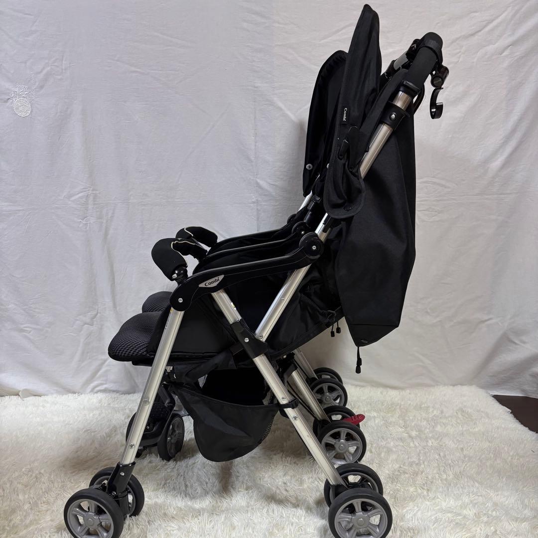 美品　Combi コンビ　2人乗り　ツインスピンGC 双子 ベビーカー