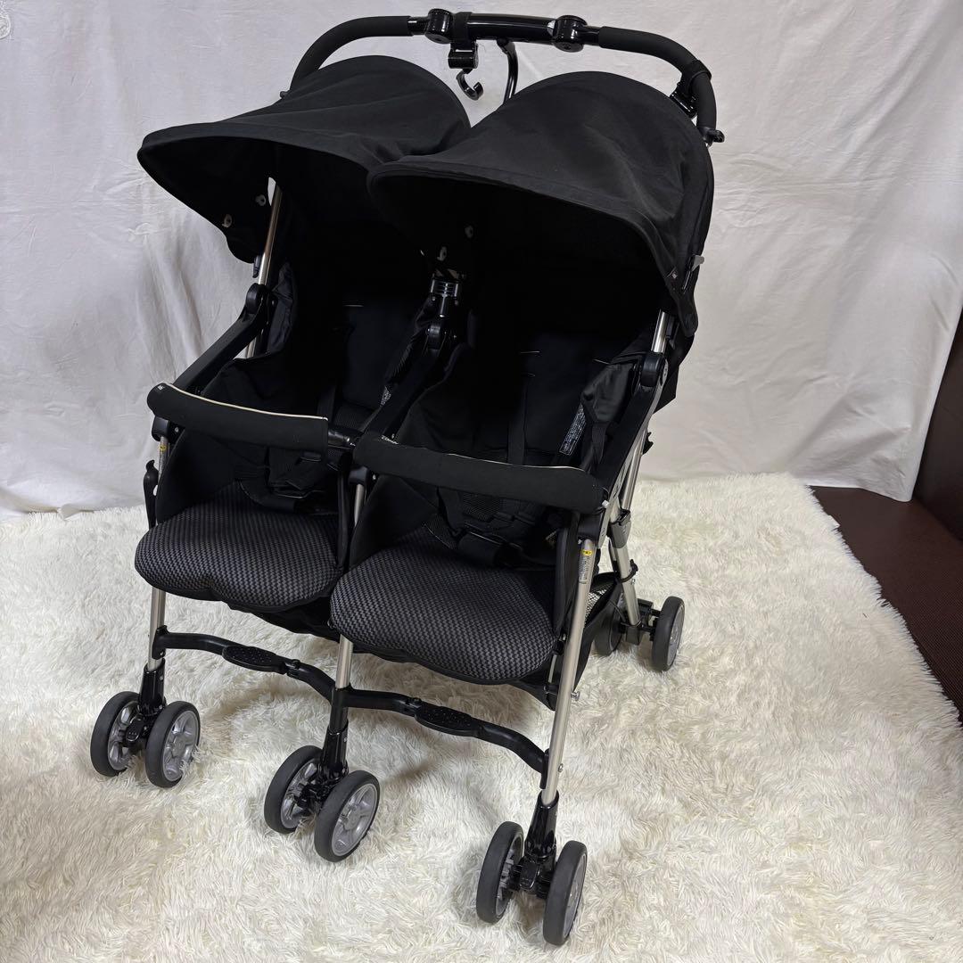 美品　Combi コンビ　2人乗り　ツインスピンGC 双子 ベビーカー