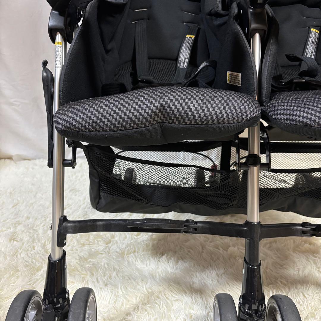 美品　Combi コンビ　2人乗り　ツインスピンGC 双子 ベビーカー