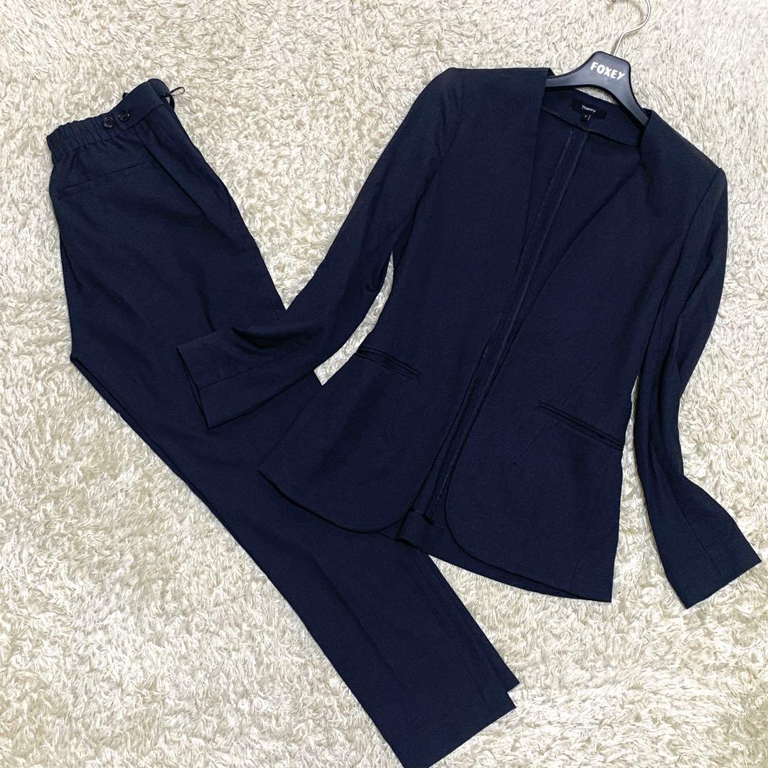 極美品　Theory STRETCH OXFORD 2023 セットアップ 現行