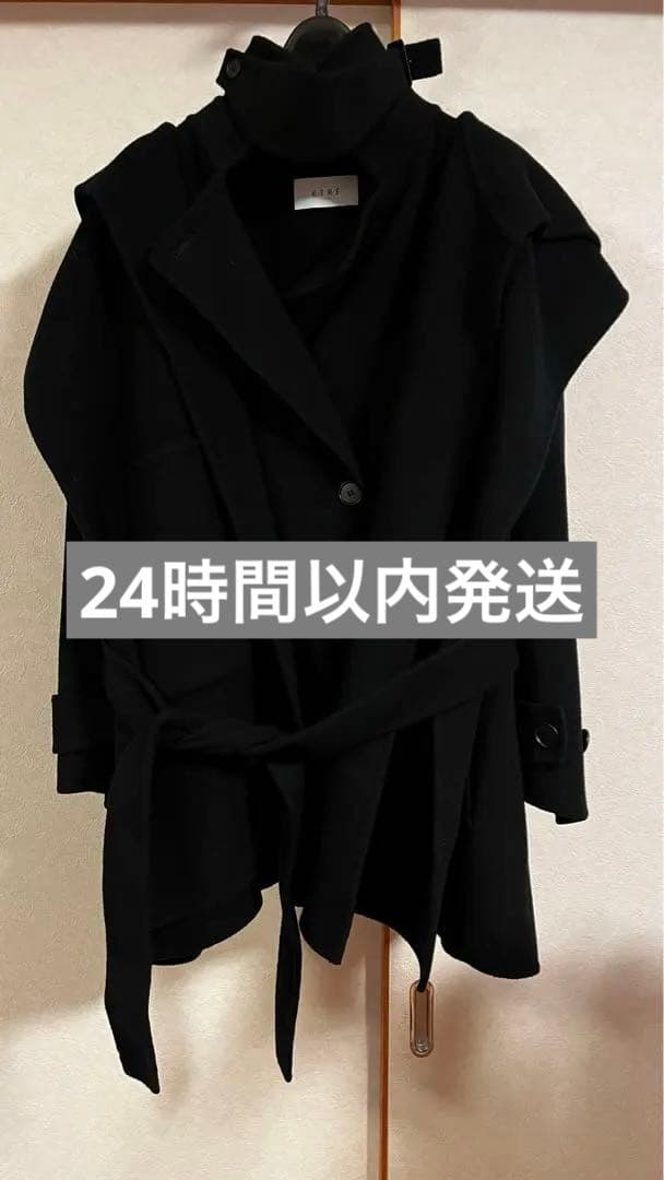 ETRE TOKYO×矢野未希子　フーディーリバートレンチコート