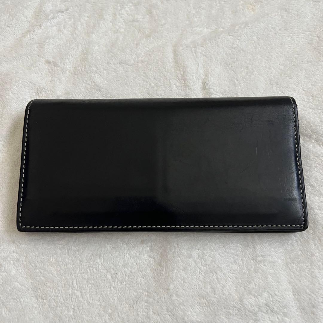極上のエイジング　土屋鞄 長財布 黒 廃盤品