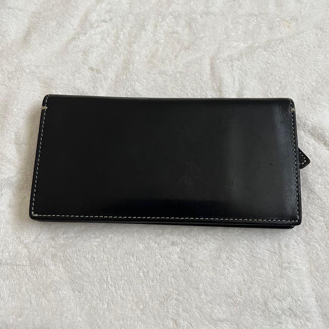 極上のエイジング　土屋鞄 長財布 黒 廃盤品