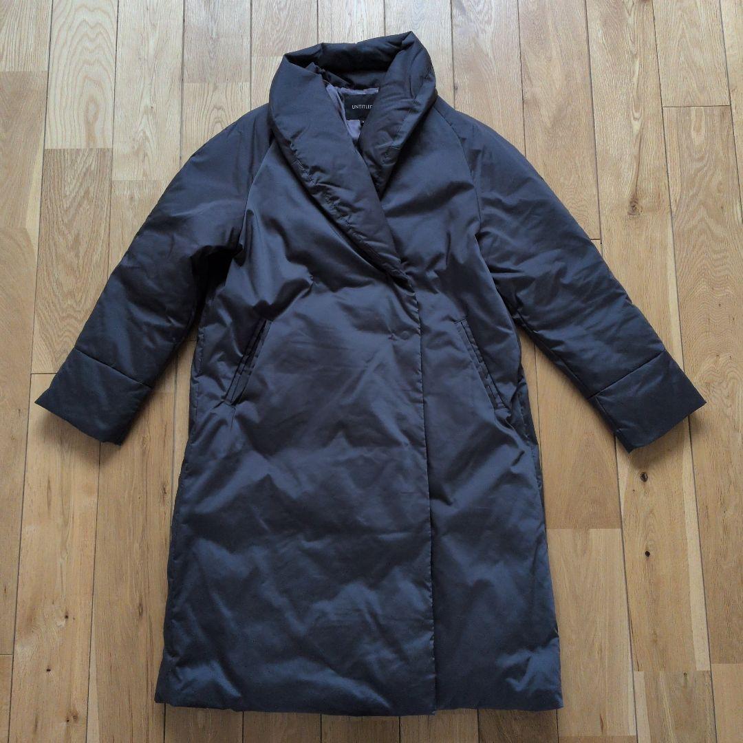 UNTITLED ダークグレー色 ロングコート ダウンコート　4サイズ