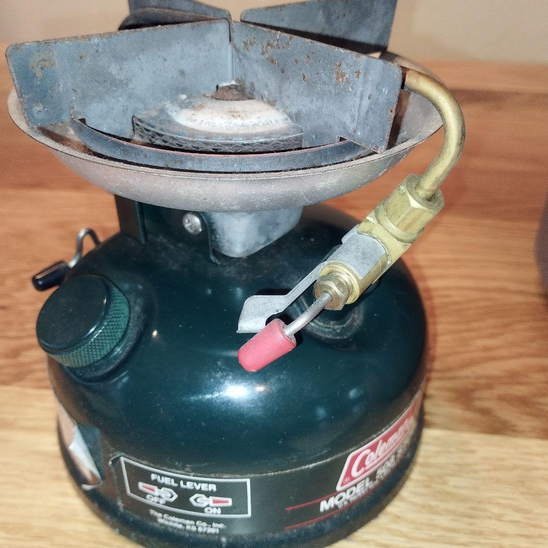 美品　希少　コールマン ５０８　２レバー