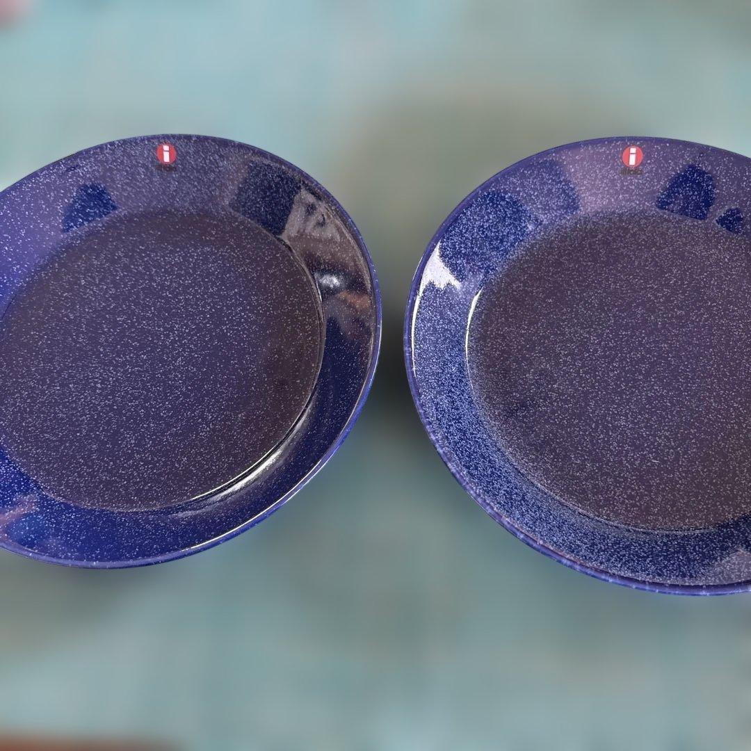 (新品未使用) イッタラ　ティーマ　17cm ドッテドブルー 2枚セット