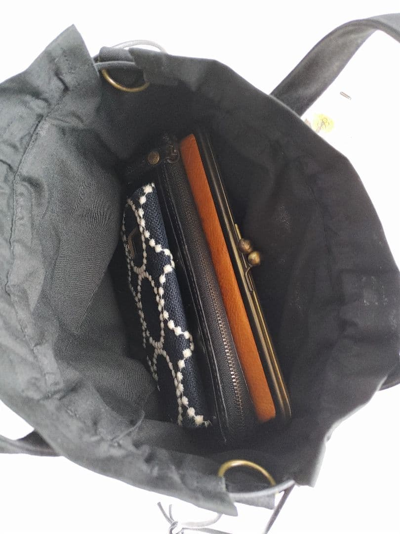 1点のみミナペルホネン 激レアtarte 小ぶり巾着バッグ ショルダーにも