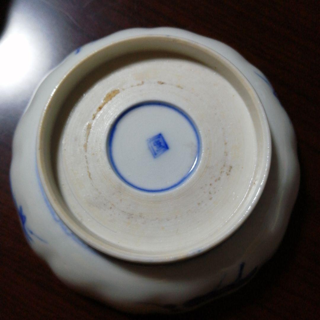 古伊万里　金彩膾皿　8枚　15cm　幕末〜明治期