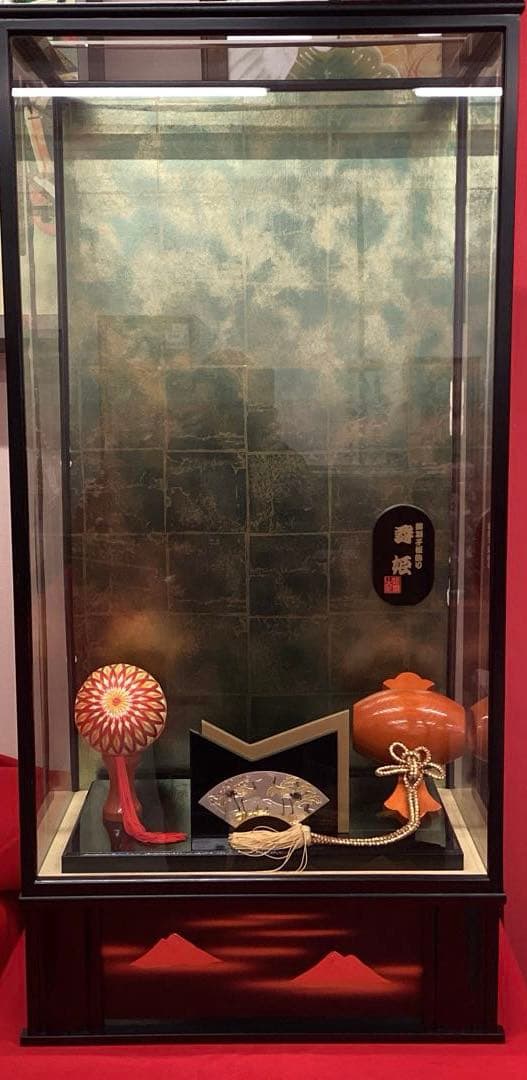 羽子板ケース　大型　30号　舞姫　オルゴール