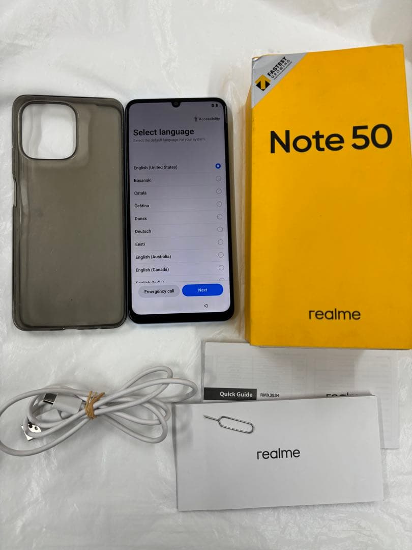 realme Note 50 3GB/64GB スカイブルー
