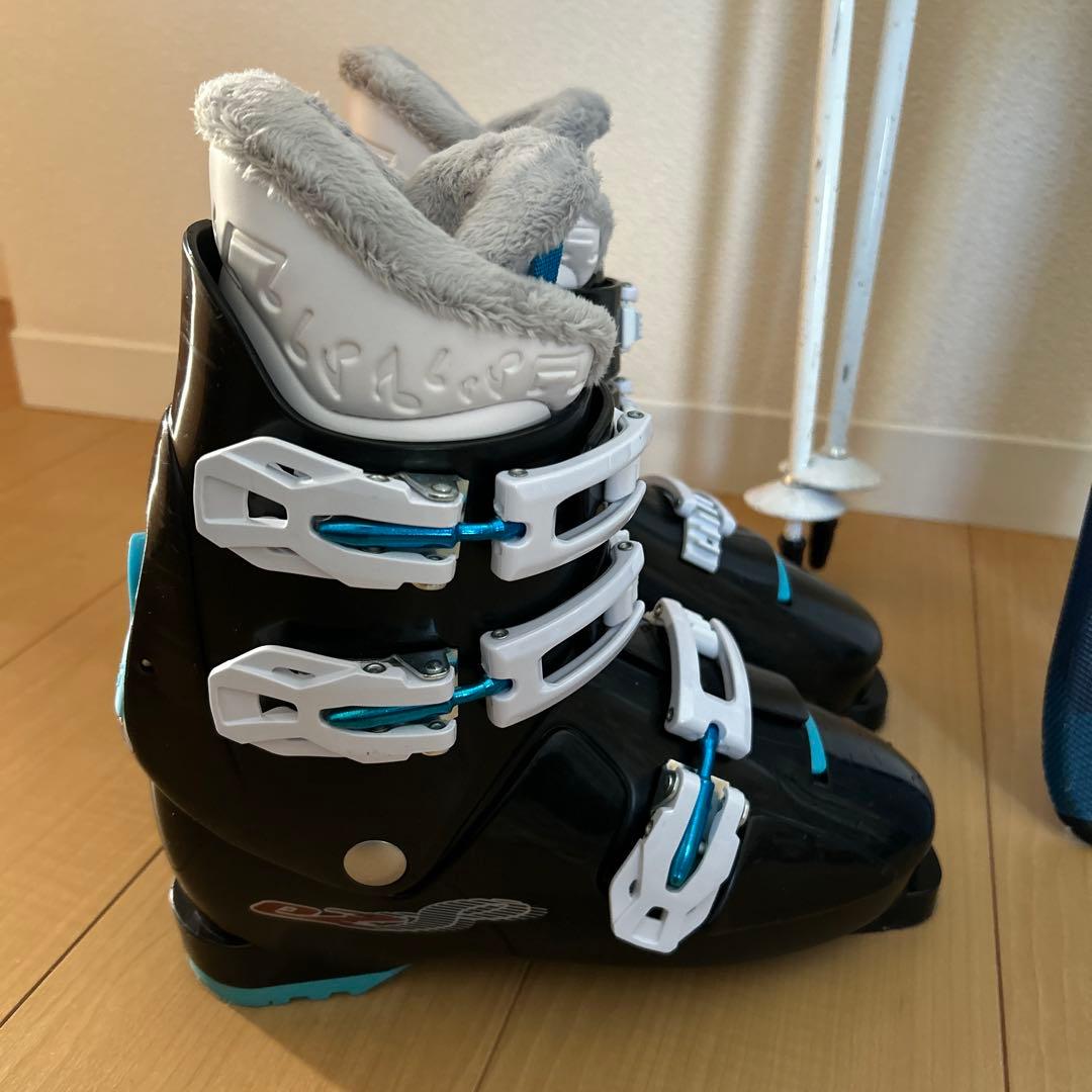 子供スキー３点セット　 ロシニョール 板140cm ジュニア　ブーツ　ストック