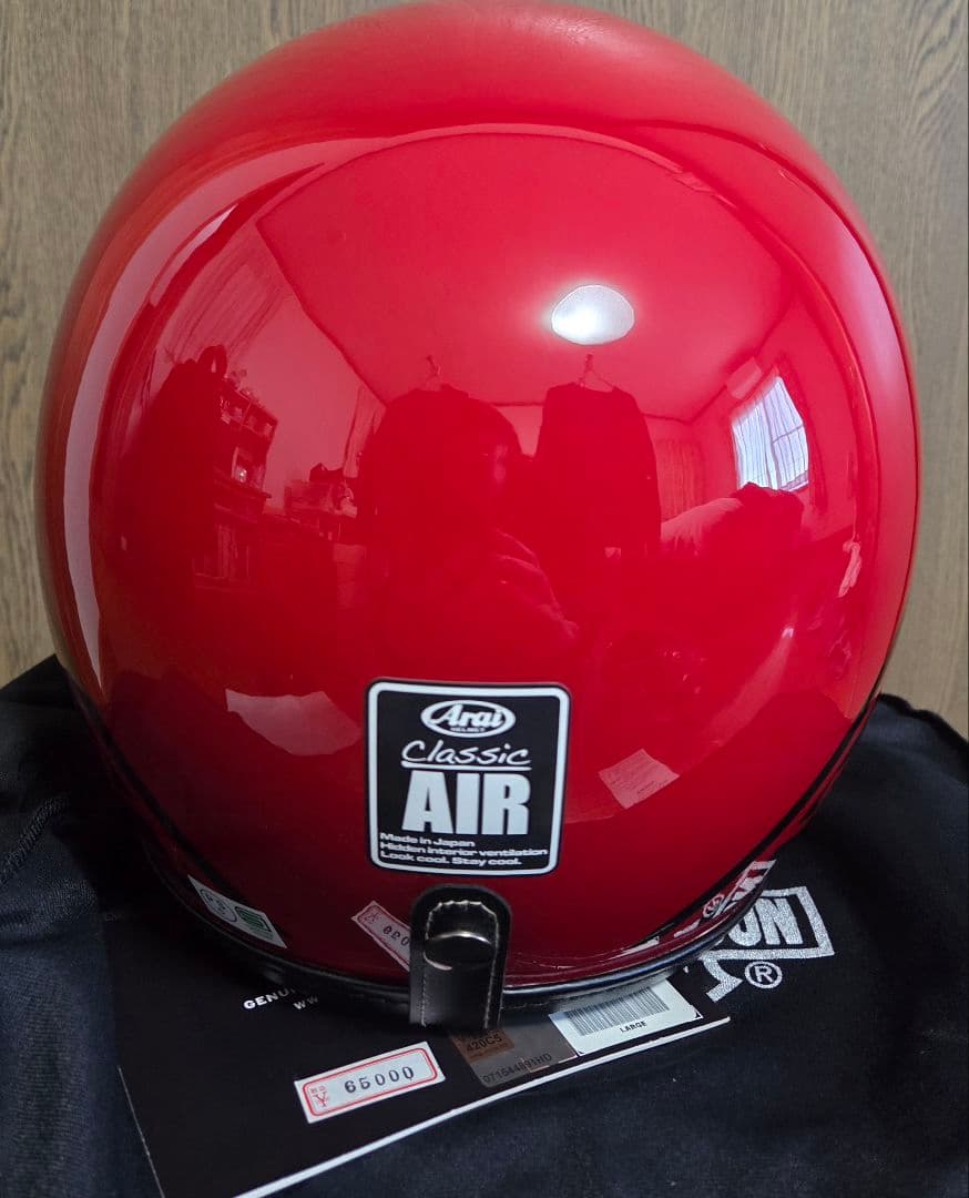 【新品】ハーレーダビッドソン 3/4ジェットヘルメット レッド