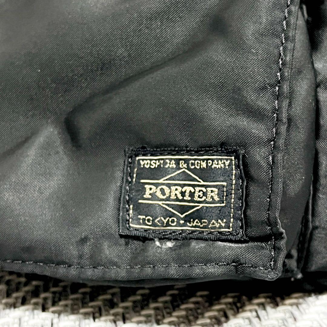 ポーター タンカー 2way ショルダーバッグ ボディバッグ ブラック