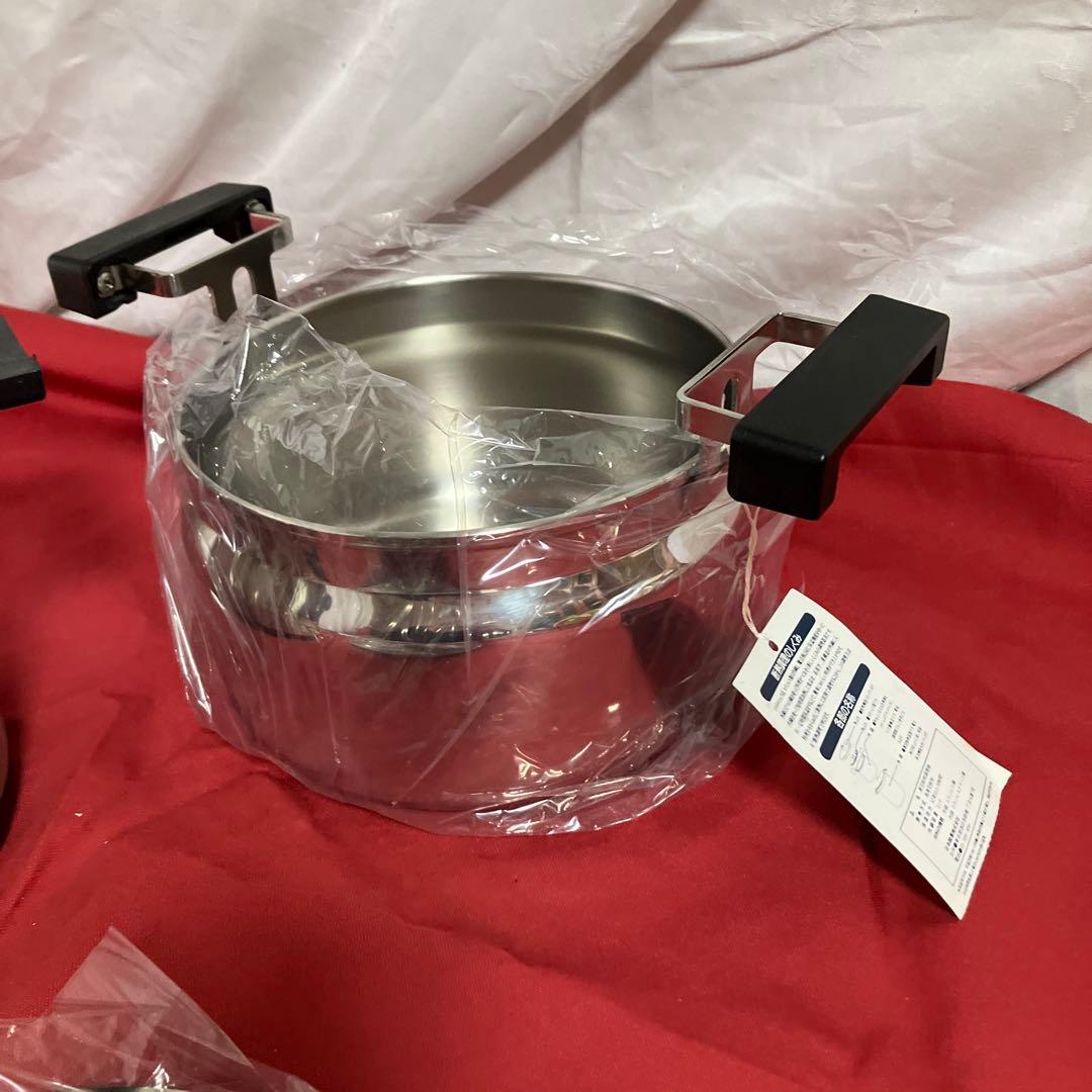 シャトルシェフ　両手鍋　KPA-3000 容量　3L