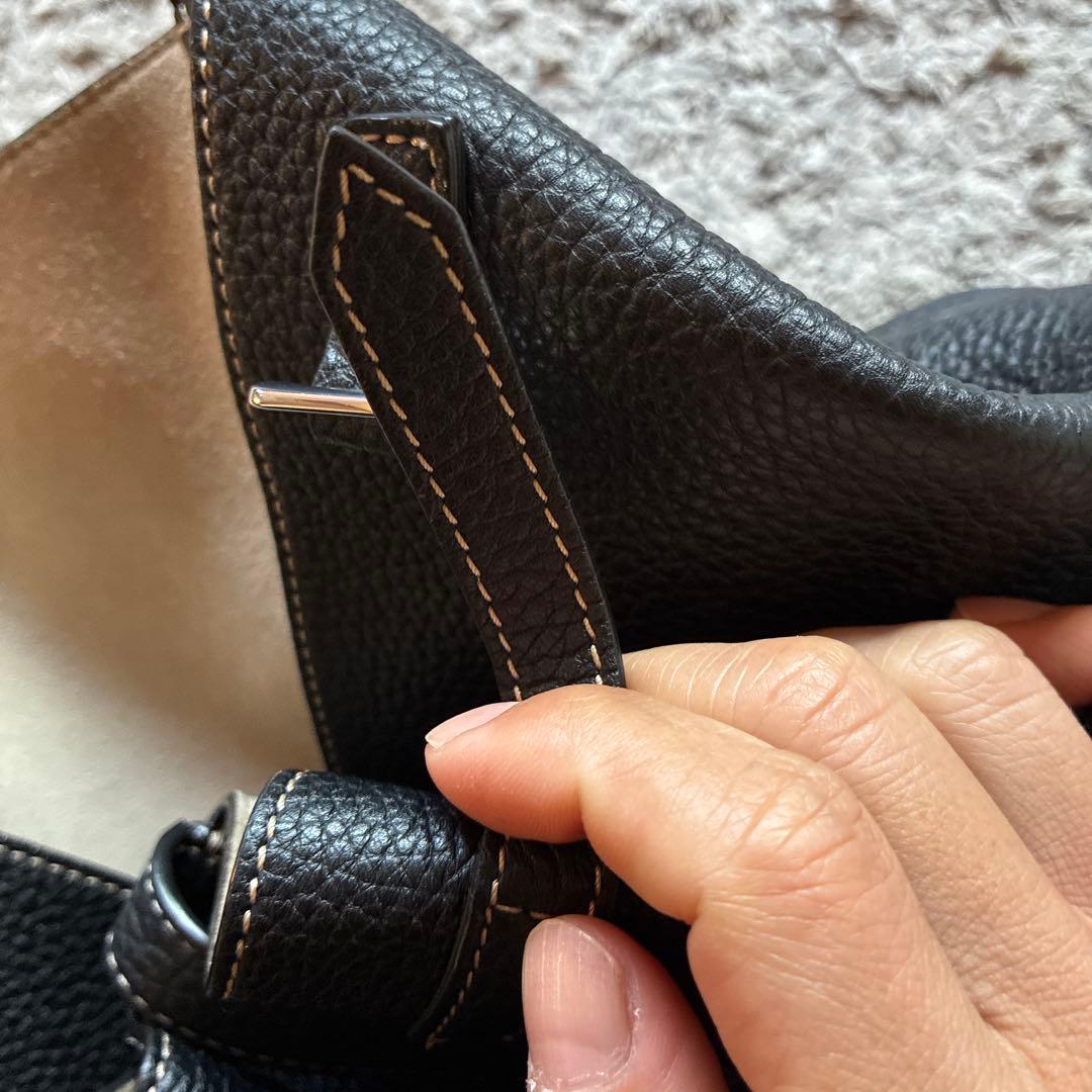 よ*ち様 【極美品】ACATE アカーテ バッグ LODOS ブラック　黒　タッ