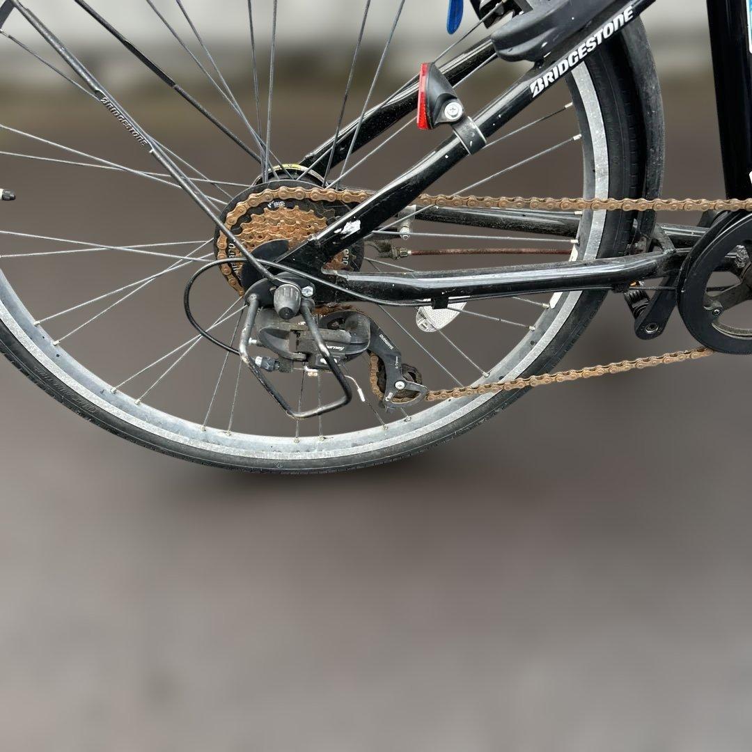 【お引き取り限定】ブリヂストン 24インチ シュライン 7速ギア ブラック