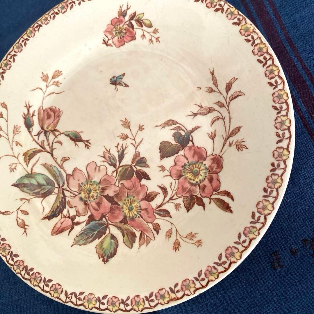 ジアンGIEN MAI メイ　平皿プレートフランスアンティーク