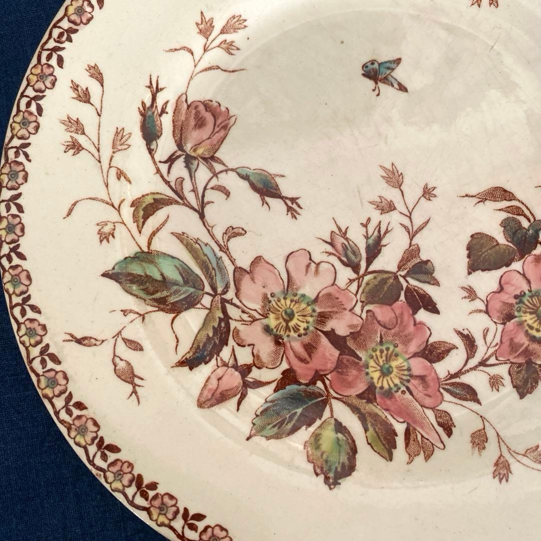 ジアンGIEN MAI メイ　平皿プレートフランスアンティーク