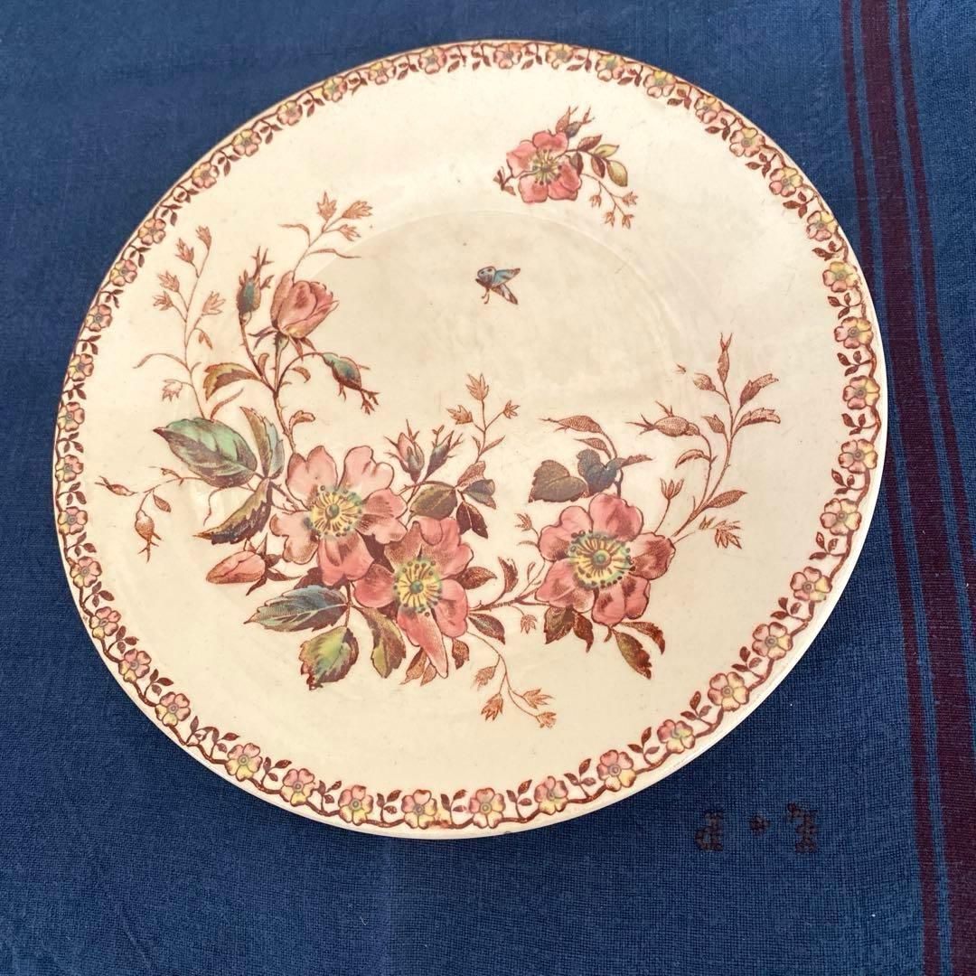 ジアンGIEN MAI メイ　平皿プレートフランスアンティーク