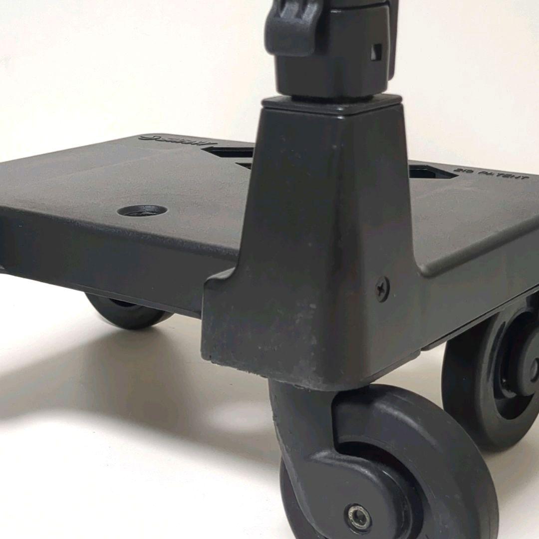 【良品】SWANYスワニー キャリーバッグ　キャリーカート　4輪グレー