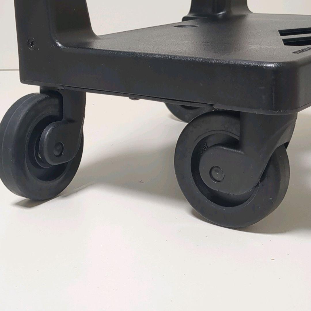 【良品】SWANYスワニー キャリーバッグ　キャリーカート　4輪グレー