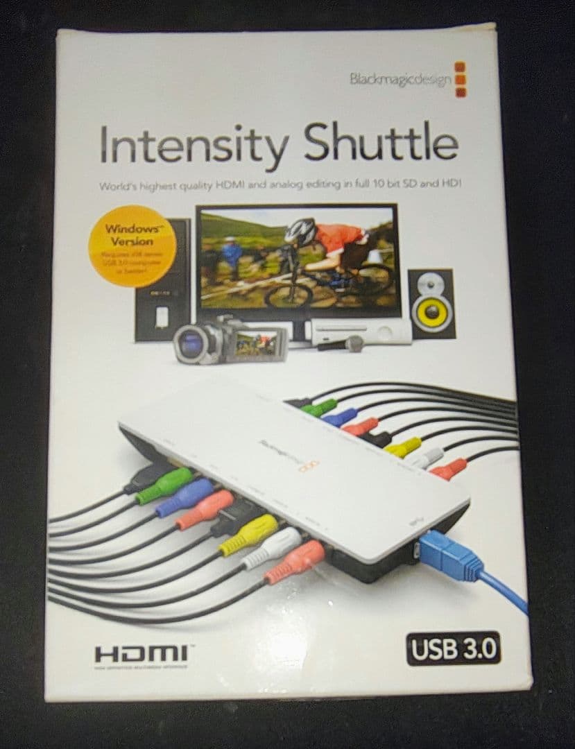 ビデオキャプチャー・キャプチャーボード Blackmagicdesign Intensit Shuttle USB3