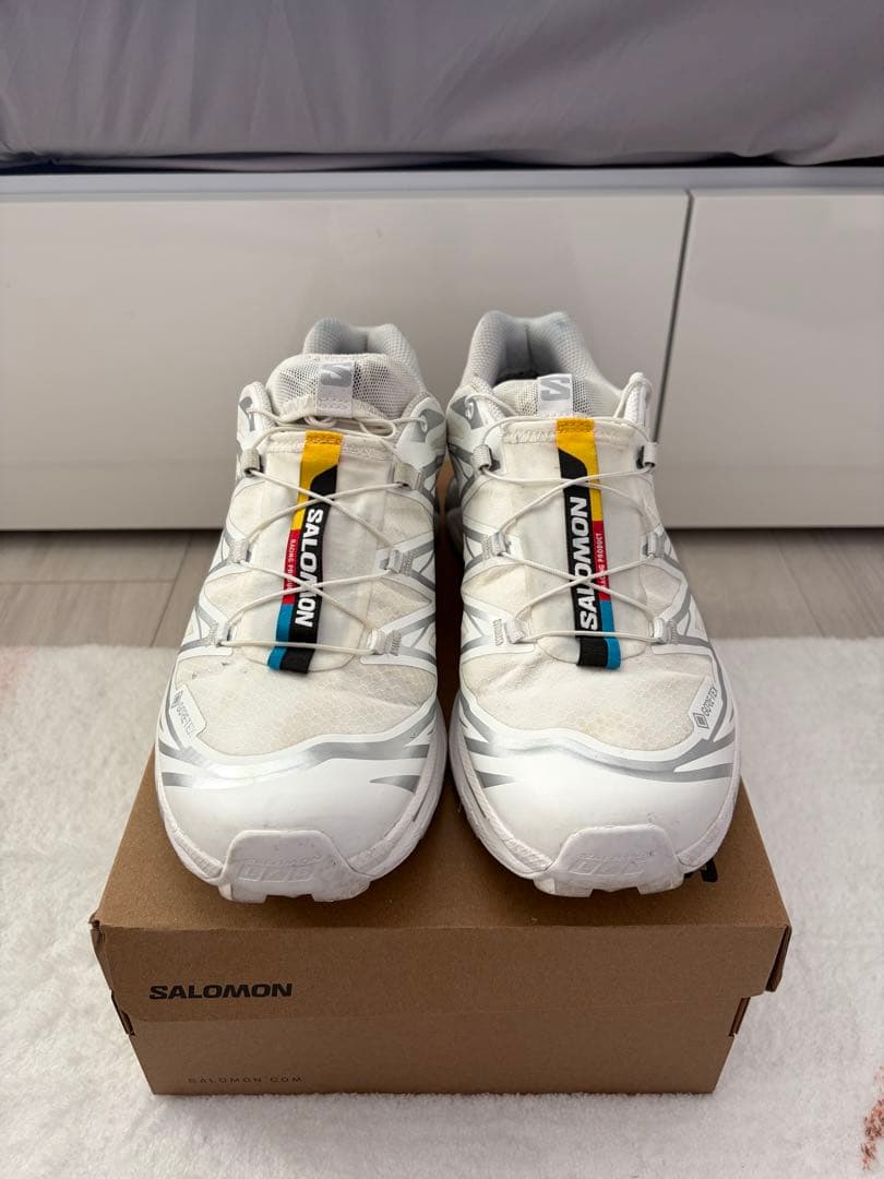 【SALOMON/サロモン】XT-6 GORE-TEX★White/Silver