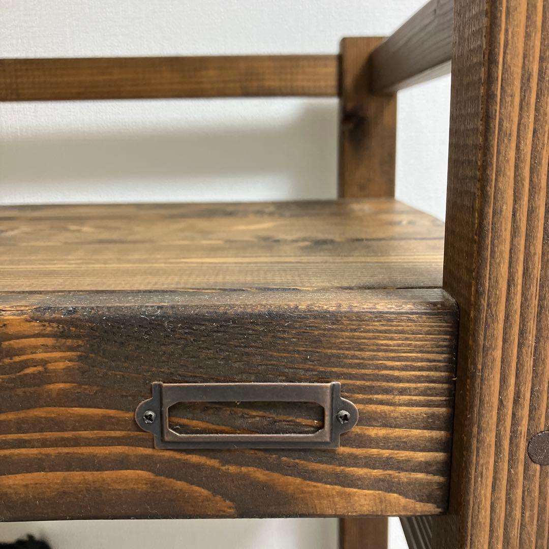 木製 オープンシェル フラック ハンガーラック ワードローブ ウッドラック 家具