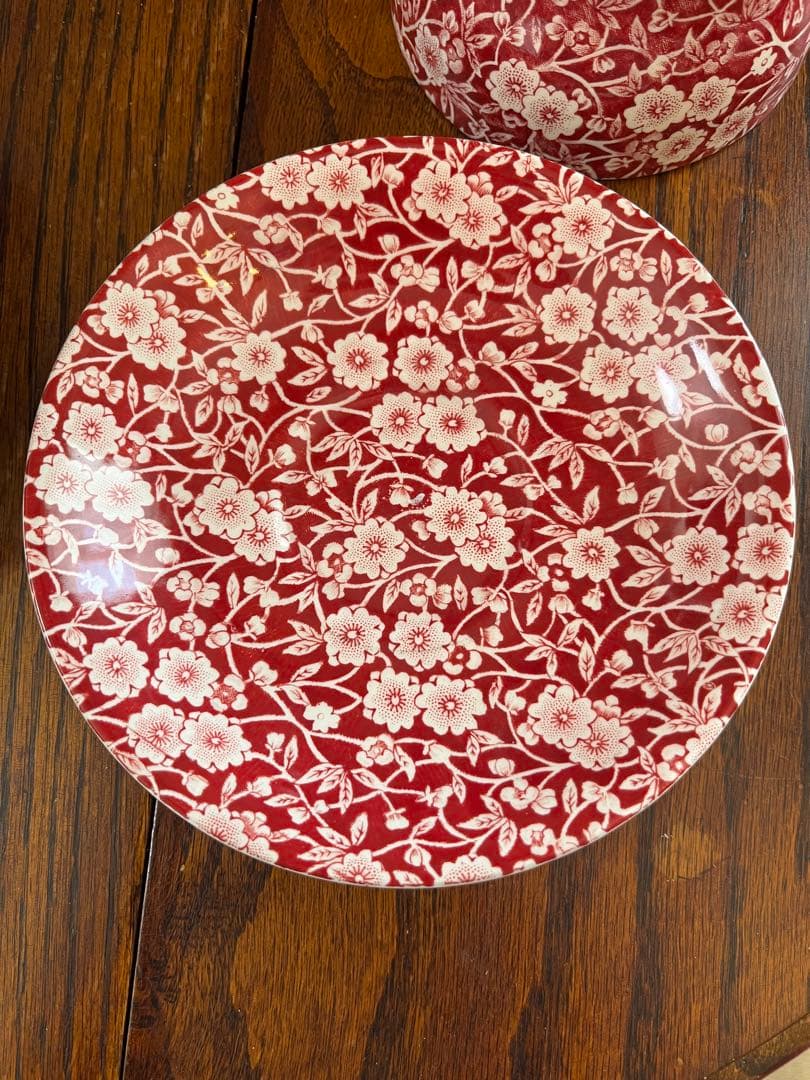 新品♪人気のBURLEIGH RED CALICO ブレック　ファーストカップ