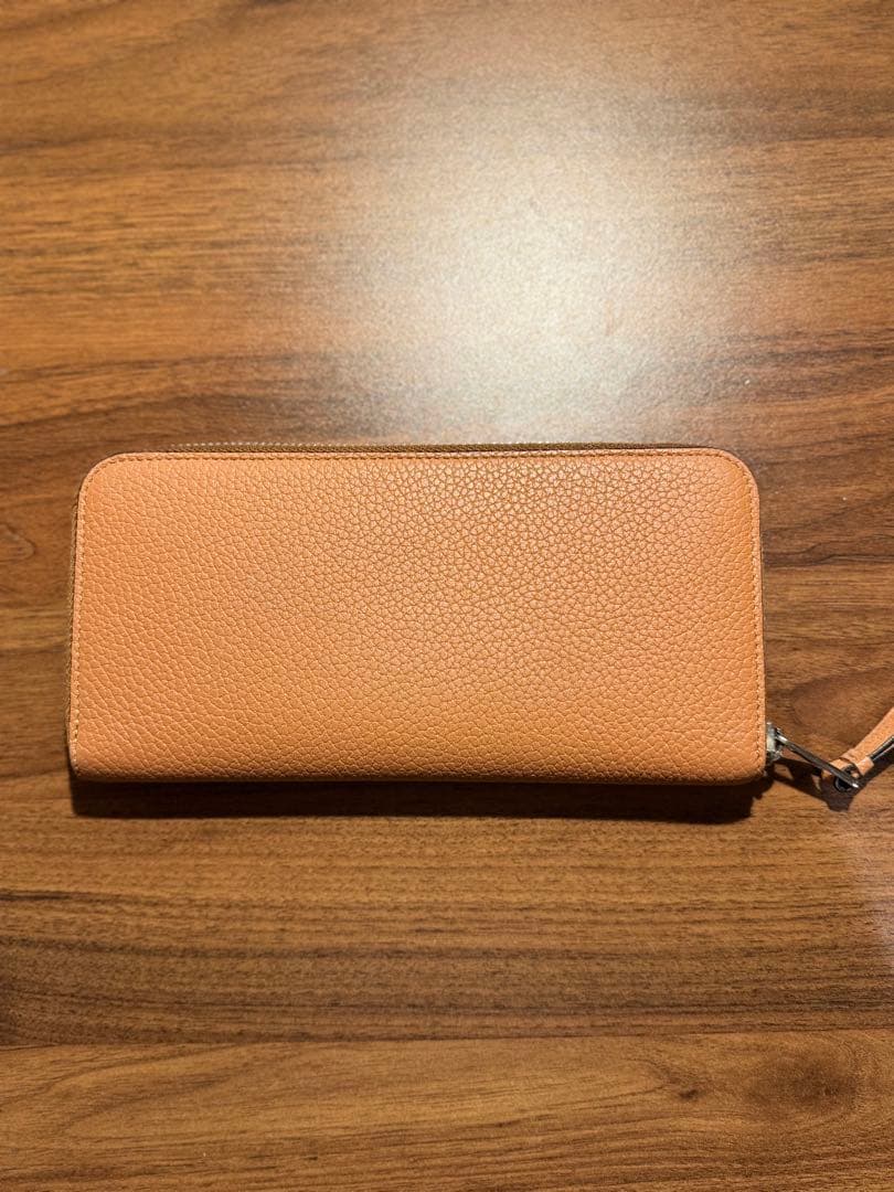LOEWE ブランド オープン ウォレット グレインカーフ
