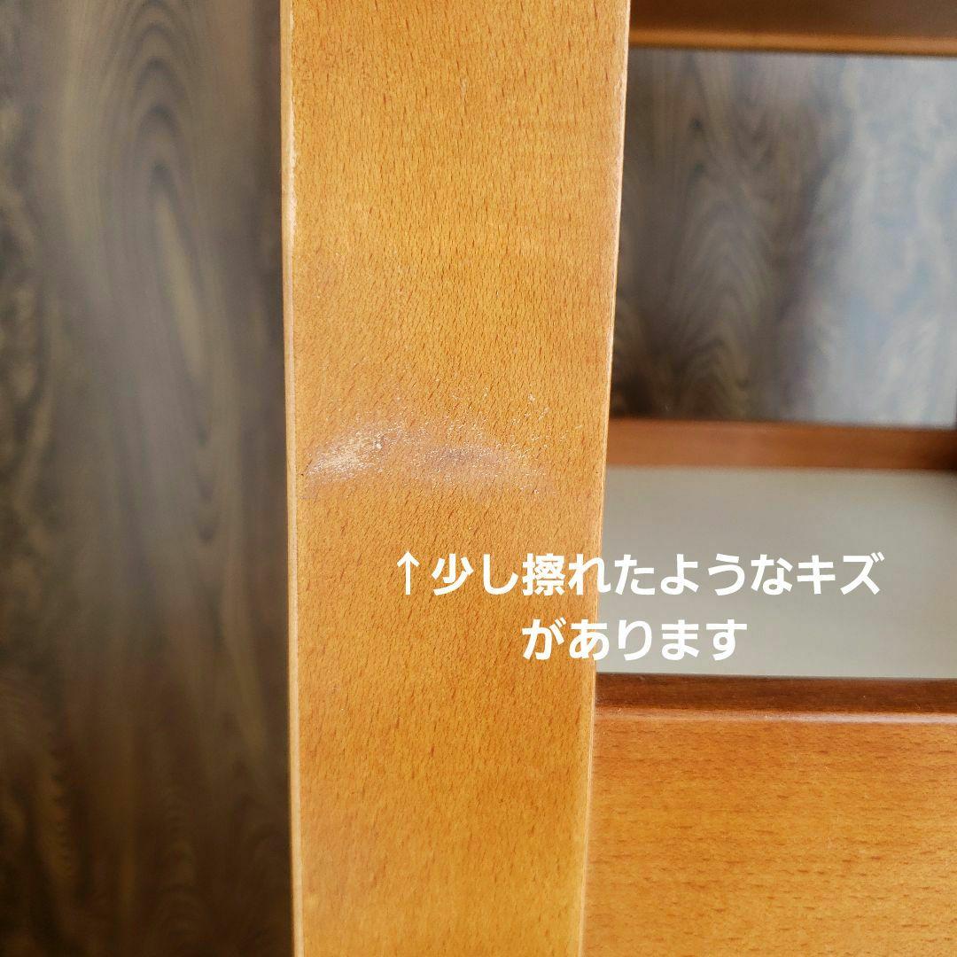 昭和 レトロ 家具 アンティーク 棚 シェルフ カリモクカグ 花台 電話台