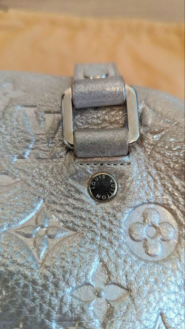 【美品】LOUIS VUITTON モノグラムシマー ミニボストンバッグ