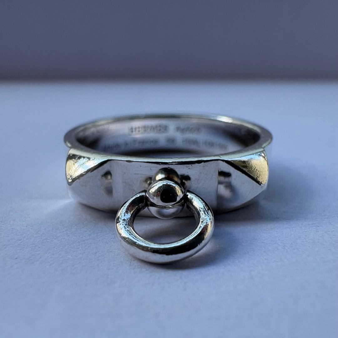 HERMES コリエ・ド・シアン リング PM 58