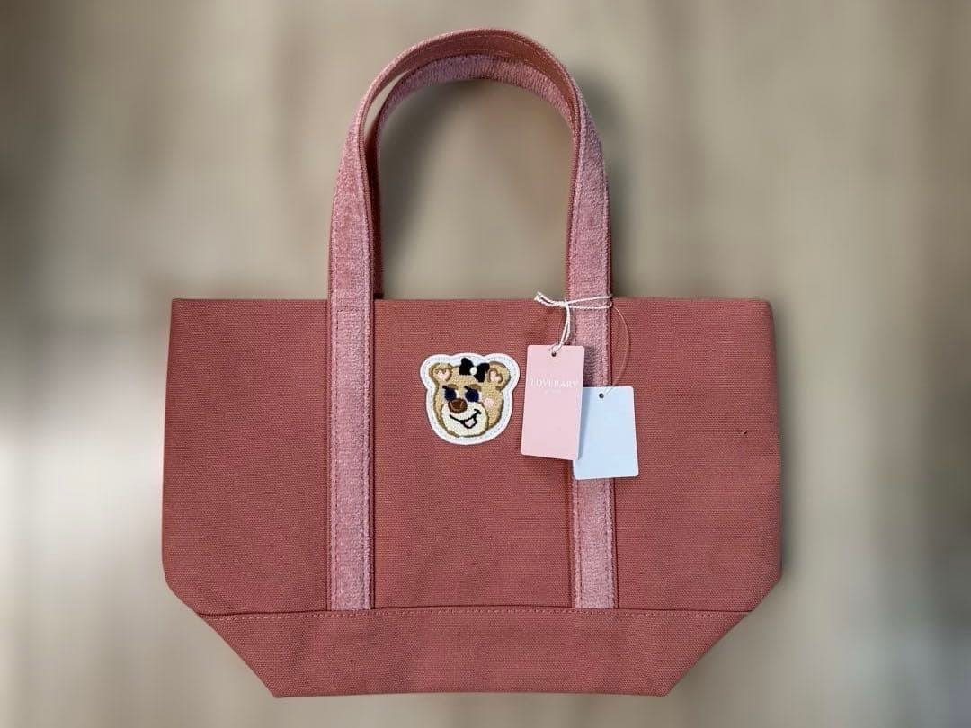 フェイラー　オールドテディガール　ワッペントートバッグ　ピンク　小　新品未使用