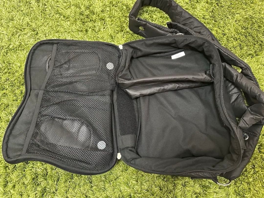 calin カラン マザーズバッグ ブラック マグネットタイプ