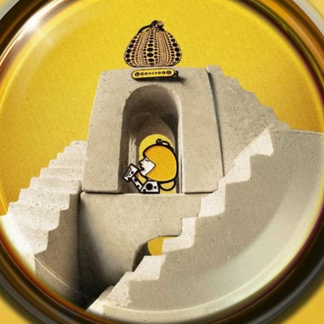 草間彌生　HEYTEA　マグカップ　キーホルダー　スリーブ　プラカップ　セット①