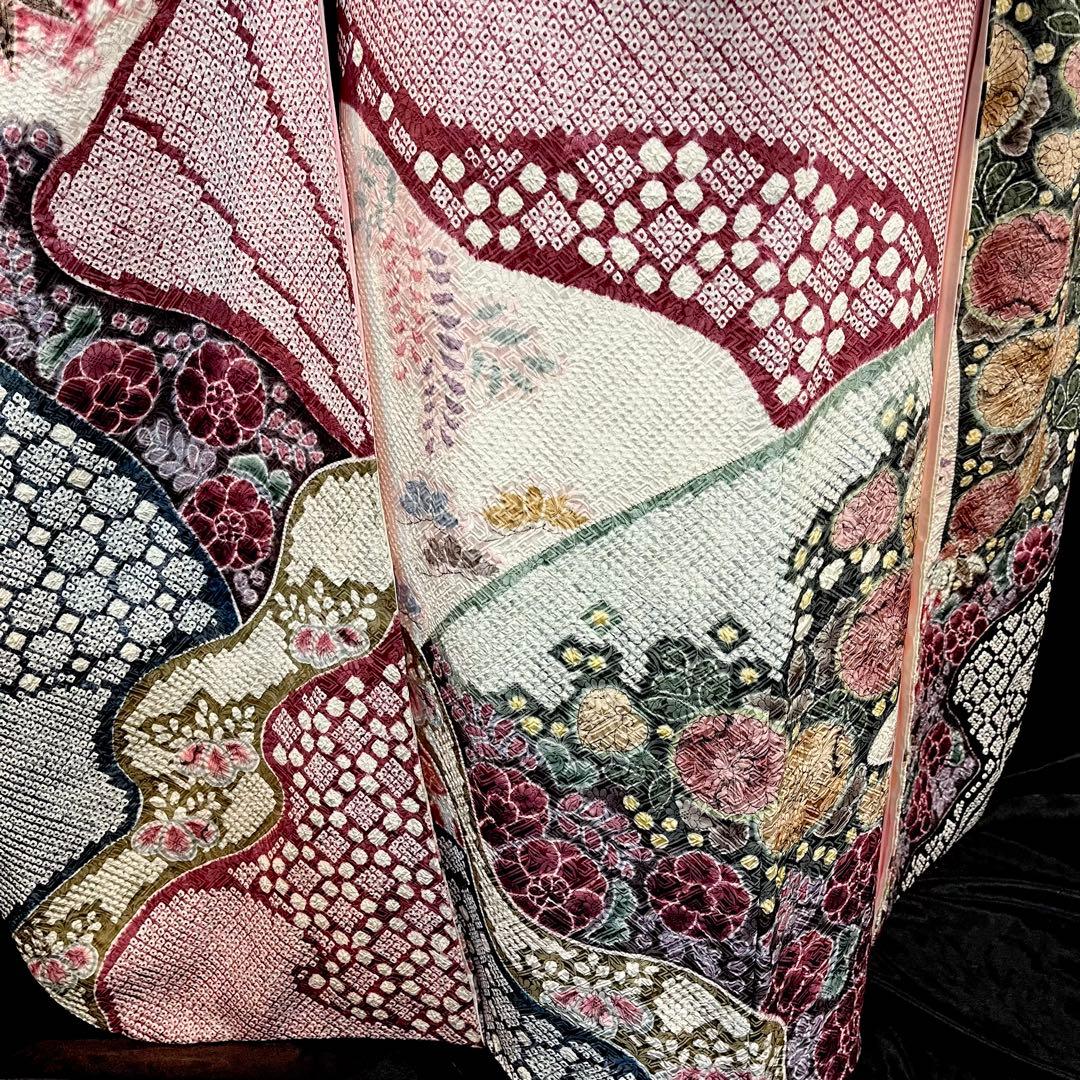■逸品■総絞り■辻ヶ花■古典正絹振袖フルセット■成人式結婚式■振袖一式