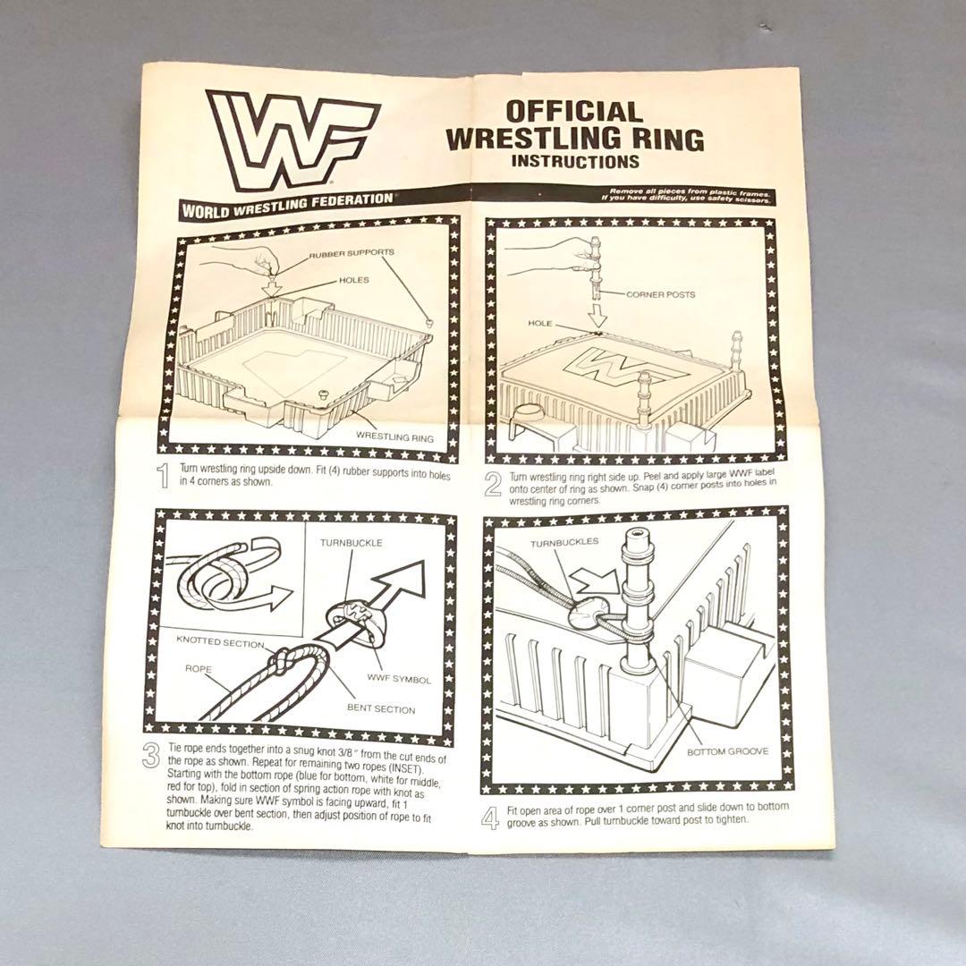 ハズブロ WWF ハルクホーガン他アクションフィギュア全12体 レスリングリング