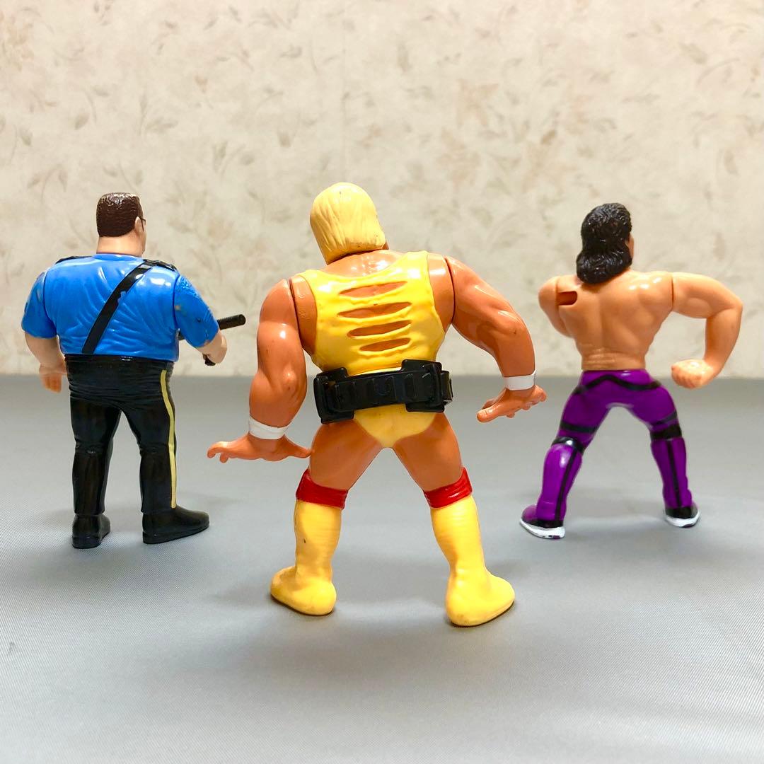 ハズブロ WWF ハルクホーガン他アクションフィギュア全12体 レスリングリング
