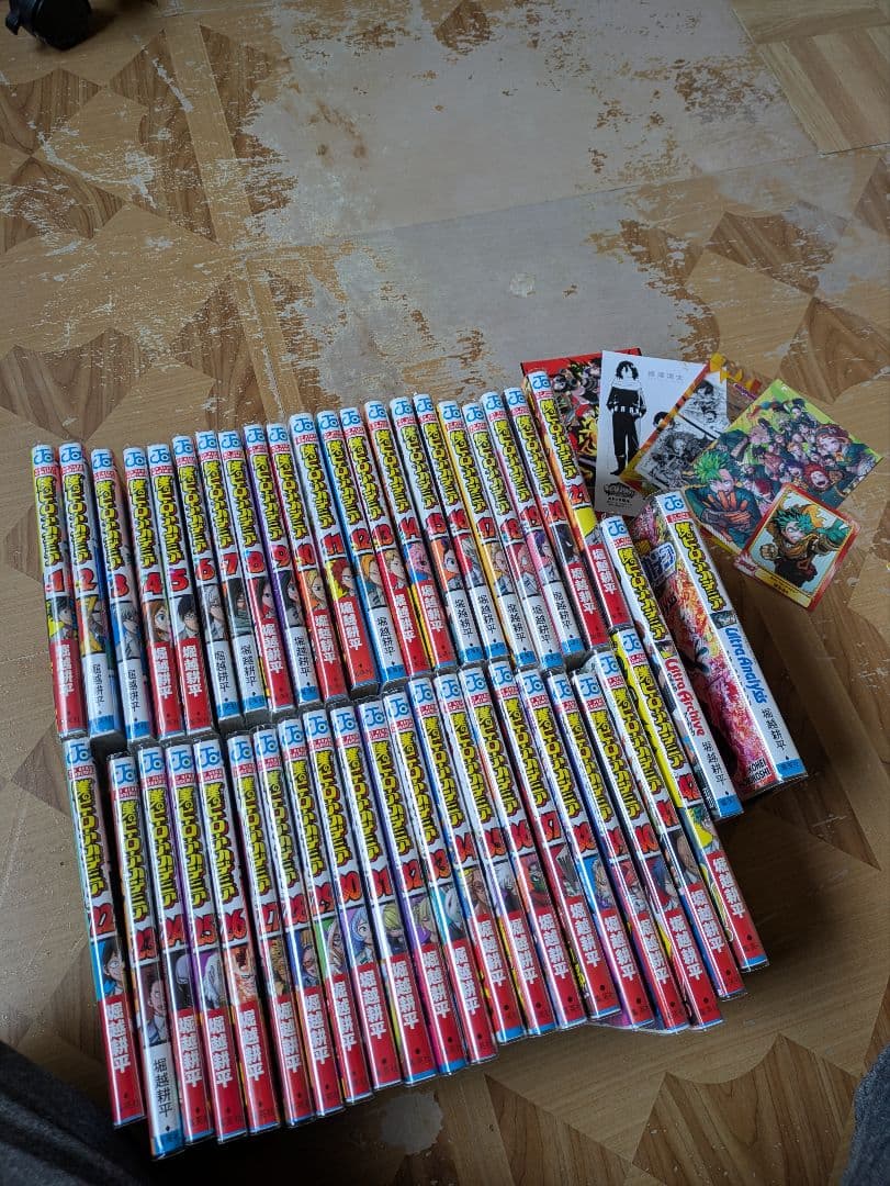 ​僕のヒーローアカデミア 全42巻 全巻セット【完結】＋関連本2冊＋特典付き