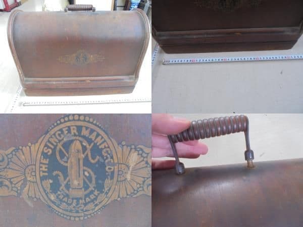 AKa6705　シンガー　ＳＩＮＧＥＲ　ミシン　木製ケース