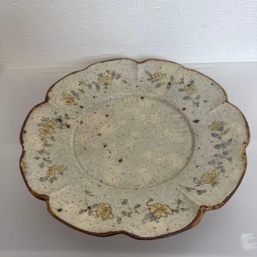 市野吉記　　コウホ窯　プレート　皿